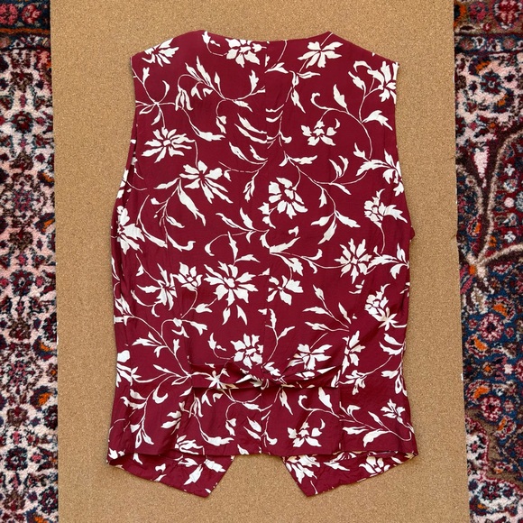 Vintage Mondi vest style sleeveless shirt size M - Picture 5 of 8